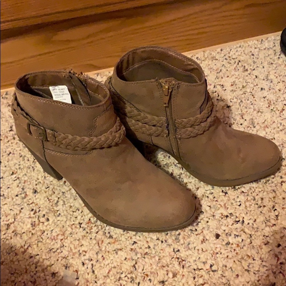 No Parking ankle boots